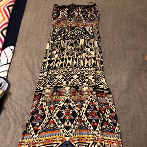 Strapless Maxi dress